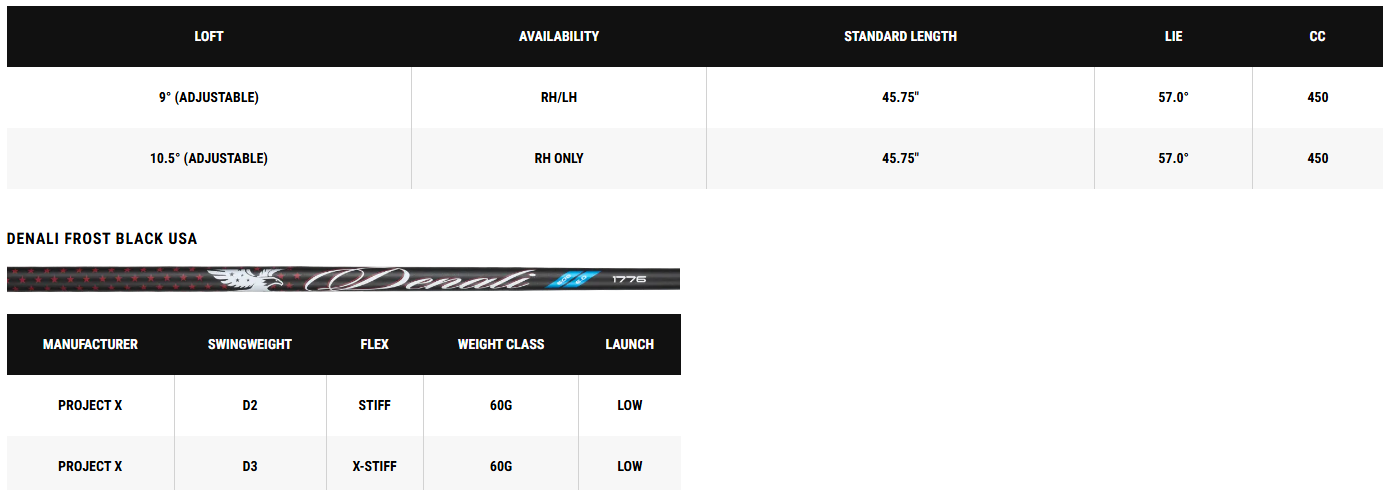 Quantum TD USA specs