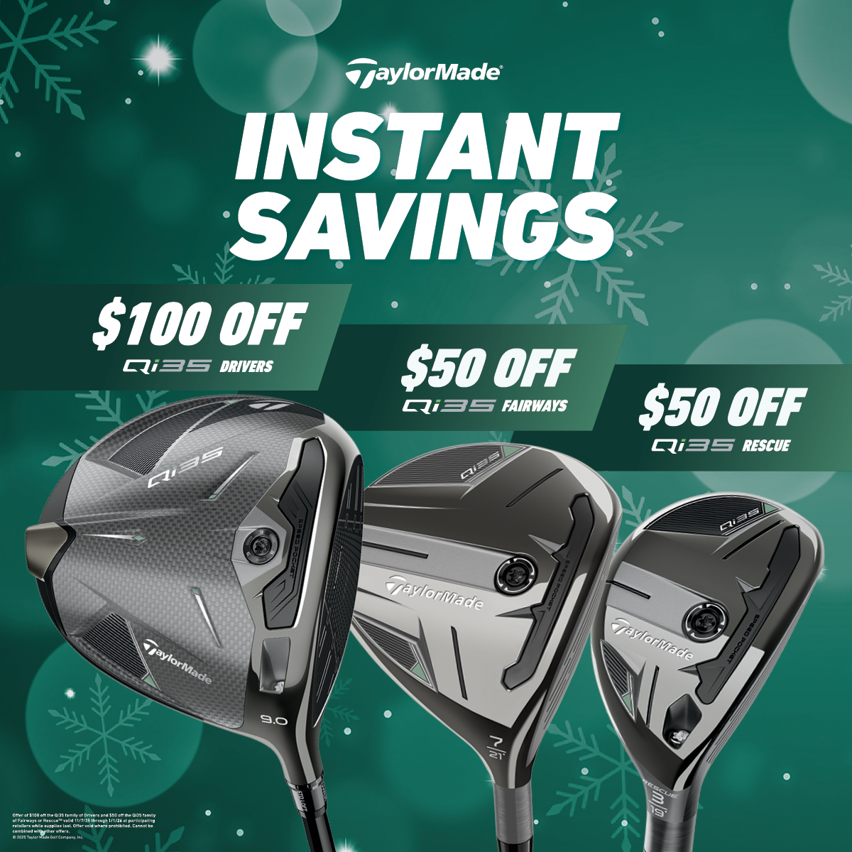 TaylorMade Qi35 Savings