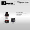 UWELL Valyrian 2ml tank