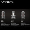 5 pack - VooPoo PnP Atomisers