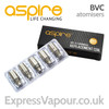 5 pack - Aspire BVC General Coils for Aspire K1, ET-S, ET, CE5, CE5-S