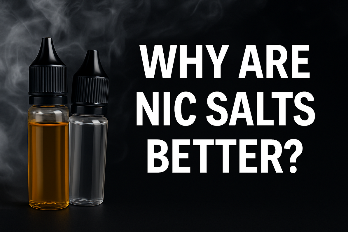 What Are Nic Salts? And Why Vapers Love Them in 2025