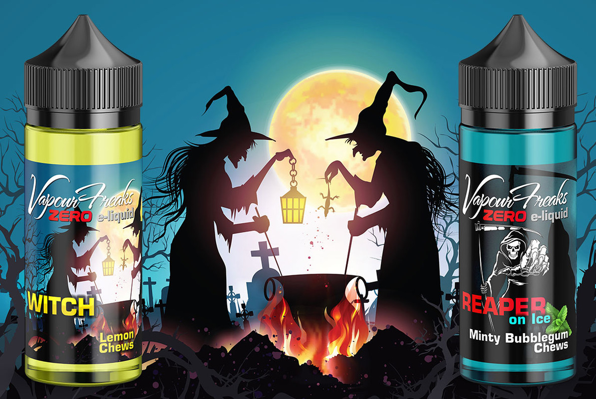 4 New flavours of Freak Shakes e-liquid.