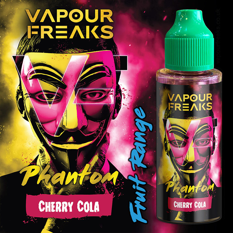 PHANTOM - Vapour Freaks ZERO e-liquid - 70% VG - 100ml £11.49