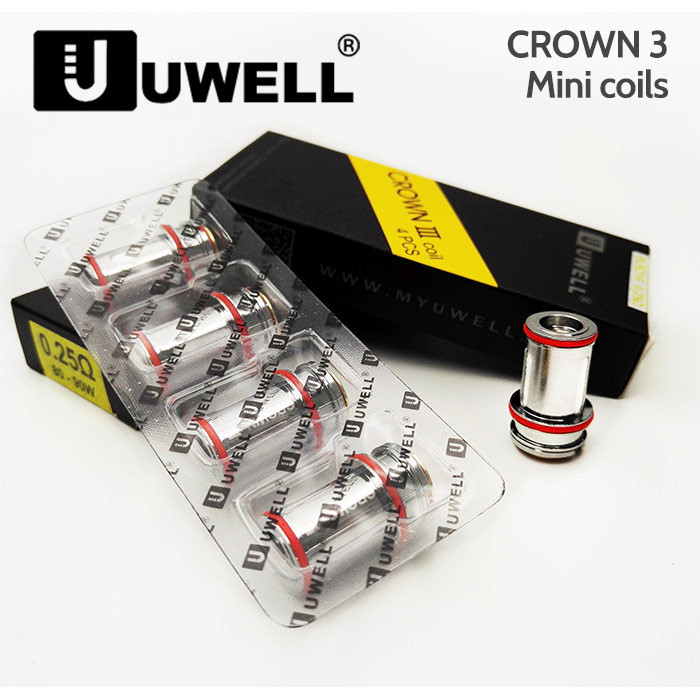 4 pack - UWELL Crown 3 Mini atomisers 4 pack - UWELL Crown 3 Mini atomisers