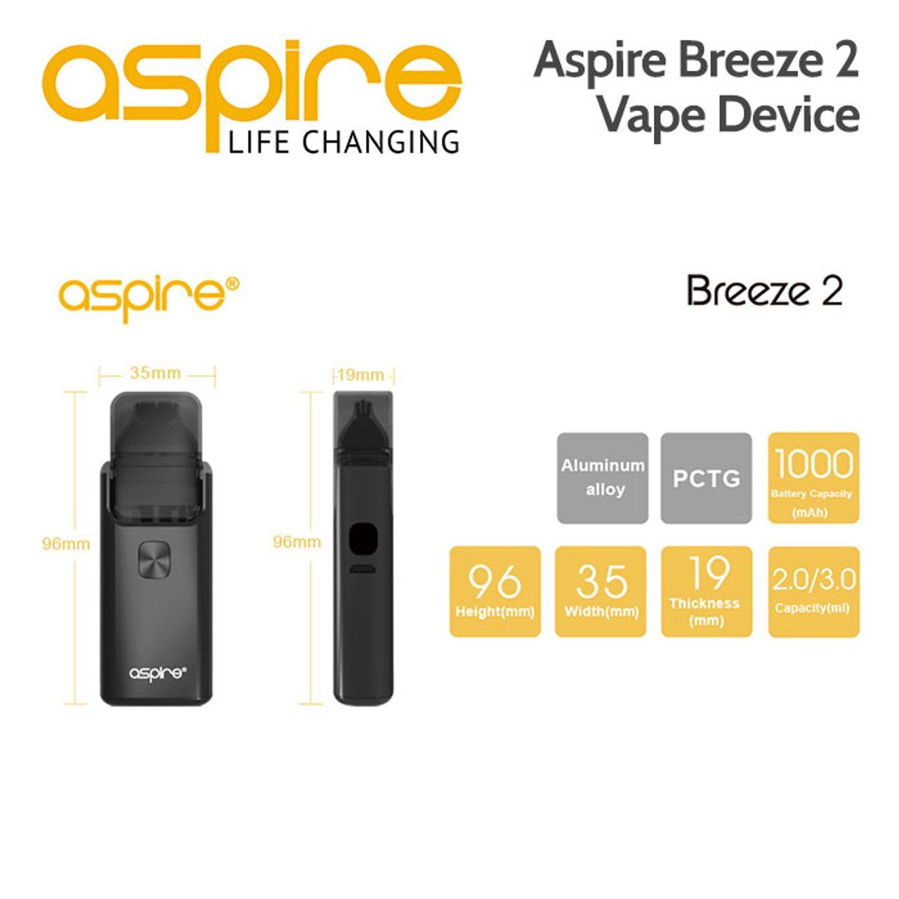 Aspire Breeze 2 Vape Kit Aspire Breeze 2 Vape Kit
