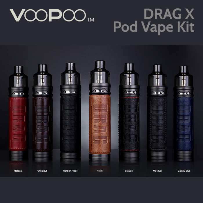 VooPoo Drag X Pod Vape Kit VooPoo Drag X Pod Vape Kit