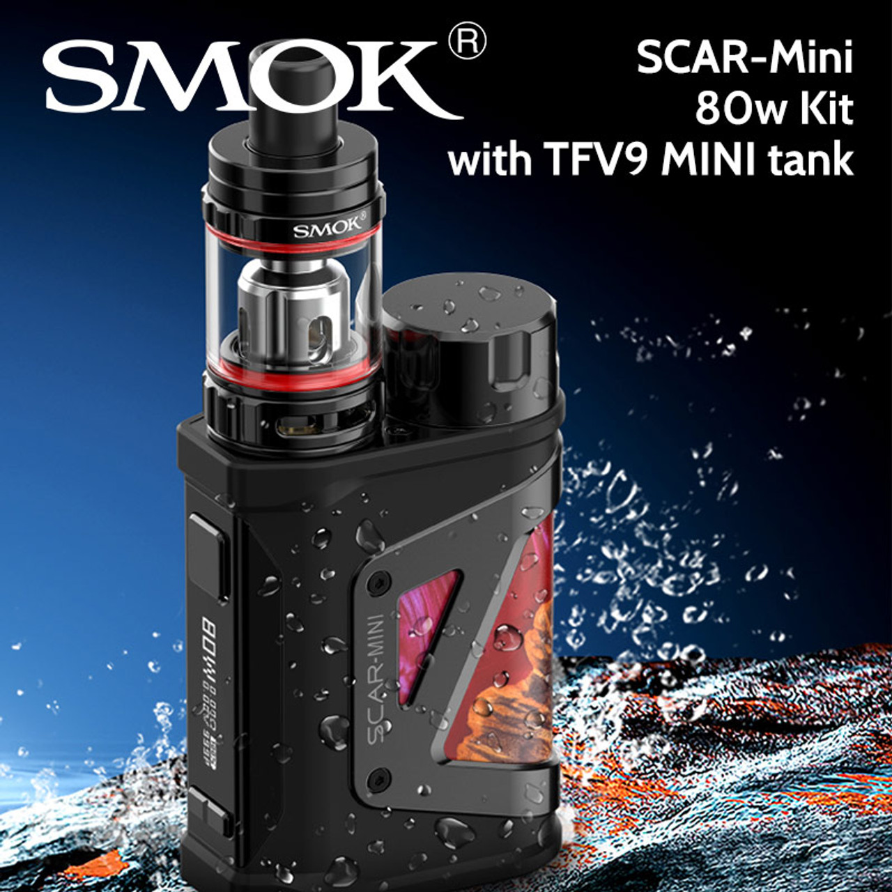 SMOK SCAR-Mini 80w Kit with TFV9 MINI tank