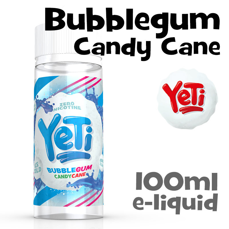Bubblegum Candy Cane - Yeti eliquid