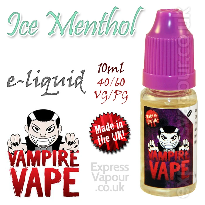 vampire vape ice menthol - 40% VG e-Liquid Xros 4 nano review single_use PG:VG Ratio:30:70