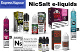 Expanded range of SaltNic 20mg e-liquids