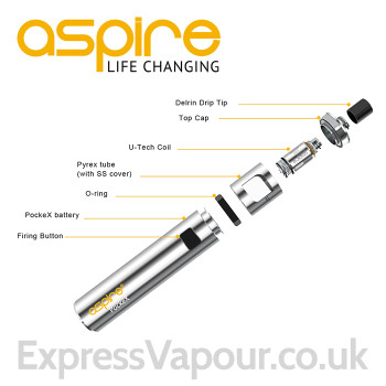 Aspire PockeX E-cig starter kit
