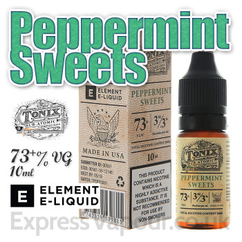 Peppermint Sweets - Tonix e-liquids by ELEMENT - 73% VG - 10ml Peppermint Sweets - Tonix e-liquids by ELEMENT - 73% VG - 10ml