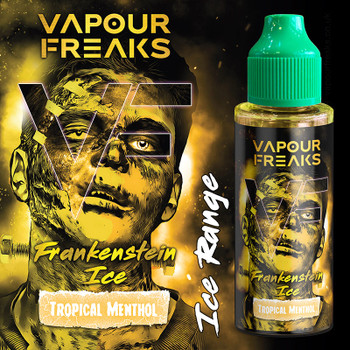 FRANKENSTEIN ON ICE - Vapour Freaks ZERO e-liquid - 70% VG - 100ml