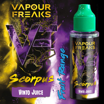 SCORPUS - Vapour Freaks ZERO e-liquid - 70% VG - 100ml SCORPUS - Vapour Freaks ZERO e-liquid - 70% VG - 100ml