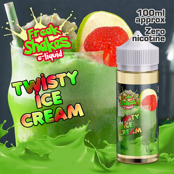 TWISTY ICE CREAM - Freak Shakes e-liquid - 70% VG - 100ml