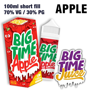 Apple - Big Time Juice - 70% VG - 100ml Apple - Big Time Juice - 70% VG - 100ml