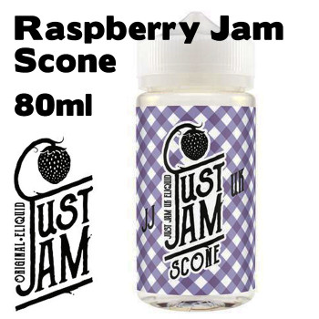 Raspberry Jam Scone - Just Jam e-liquid - 80% VG - 80ml Raspberry Jam Scone - Just Jam e-liquid - 80% VG - 80ml
