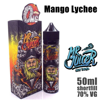 Mango Lychee - Mr Juicer e-liquid - 70% VG - 50ml Mango Lychee - Mr Juicer e-liquid - 70% VG - 50ml