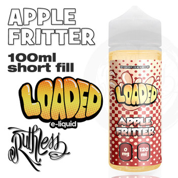 APPLE FRITTER by Loaded by Ruthless e-liquid - 70%VG - 100ml APPLE FRITTER by Loaded by Ruthless e-liquid - 70%VG - 100ml