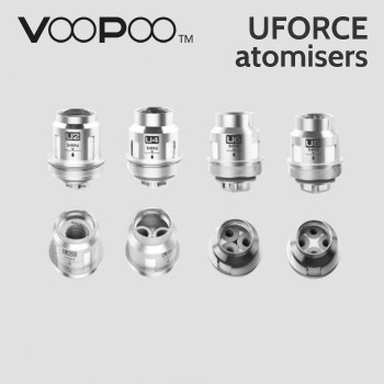 5 pack – VOOPOO UFORCE Atomisers