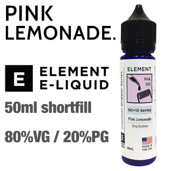 Pink Lemonade - ELEMENT e-liquid - 80% VG - 50ml Pink Lemonade - ELEMENT e-liquid - 80% VG - 50ml