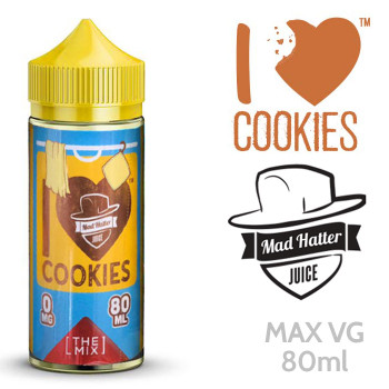 I Love Cookies - Mad Hatter eliquids - Max VG - 80ml I Love Cookies - Mad Hatter eliquids - Max VG - 80ml