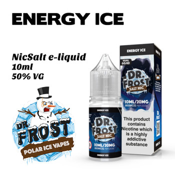 Energy Ice – Dr Frost NicSalt e-liquid 10ml
