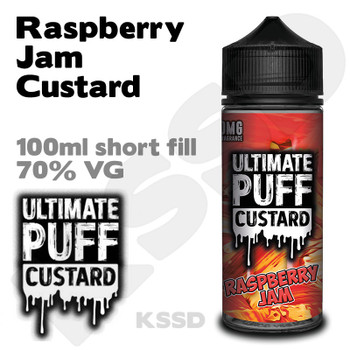 Raspberry Jam Custard - Ultimate Puff eliquid - 100ml Raspberry Jam Custard - Ultimate Puff eliquid - 100ml