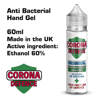 Anti-Bacterial Hand Gel – Corona Defence – 60ml Anti-Bacterial Hand Gel – Corona Defence – 60ml