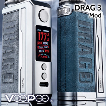 VooPoo DRAG 3 MOD 177w (replaceable batteries) VooPoo DRAG 3 MOD 177w (replaceable batteries)
