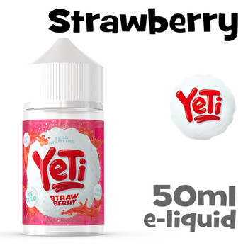 Strawberry - Yeti eliquid - 50ml