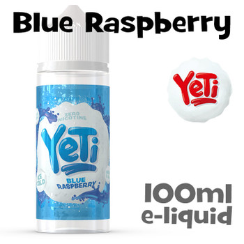 Blue Raspberry - Yeti eliquid - 100ml