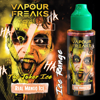 THE JOKER ICE - Vapour Freaks e-liquid - 70% VG - 100ml THE JOKER ICE - Vapour Freaks e-liquid - 70% VG - 100ml