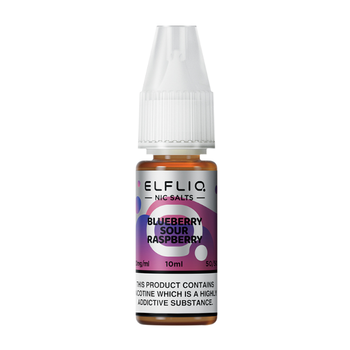 ELFBAR ELFLIQ Blueberry Sour Raspberry Nic Salts - 10ml