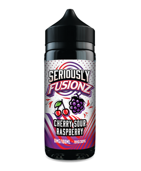 Seriously Fusionz Cherry Sour Raspberry E-liquid Shortfill 100ml