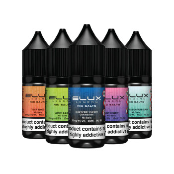 Elux Legend 10mg & 20mg Nic Salts