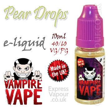 Pear Drops - Vampire Vape 40% VG e-Liquid - 10ml