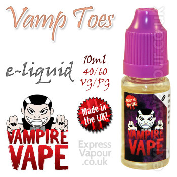 Vamp Toes - Vampire Vape 40% VG e-Liquid - 10ml