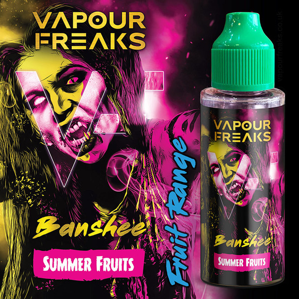 BANSHEE - Vapour Freaks ZERO e-liquid - 70% VG - 100ml