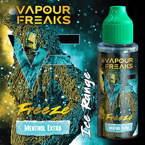 FREEZE - Vapour Freaks ZERO e-liquid - 70% VG - 100ml