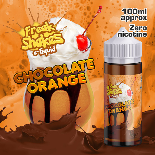 CHOCOLATE ORANGE - Freak Shakes e-liquid - 70% VG - 100ml