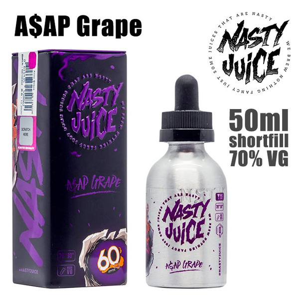 A$AP Grape - Nasty e-liquid - 70% VG - 50ml