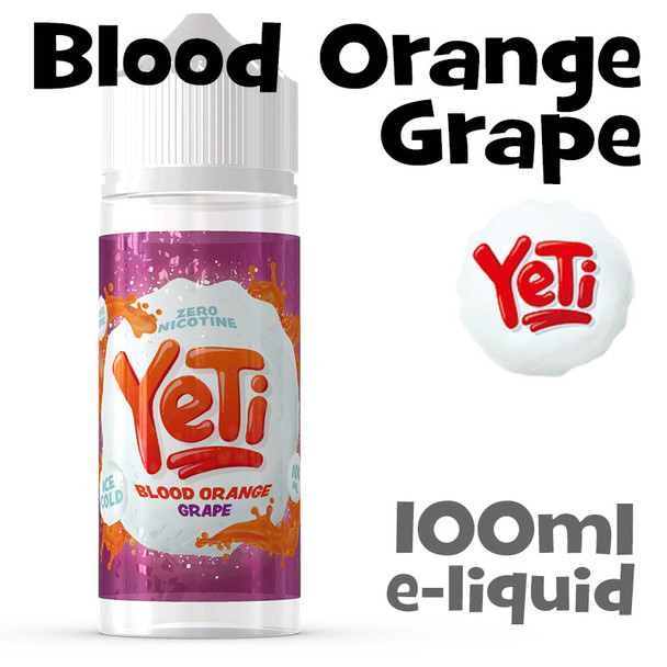 Blood Orange Grape - Yeti eliquid - 100ml