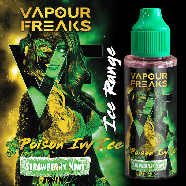 POISON IVY ICE - Vapour Freaks ZERO e-liquid - 70% VG - 100ml