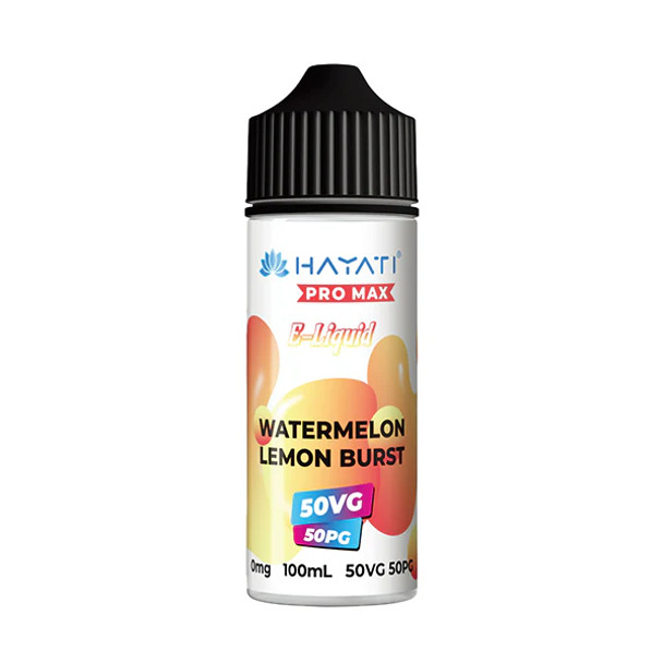 Watermelon Lemon Burst by Hayati 50/50 100ML