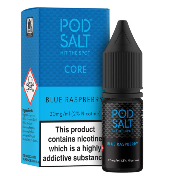 Blue Raspberry Nic Salt by Pod Salt