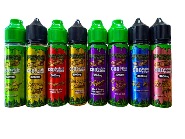 Peng Reloaded – Isolate CBD Vape Juice (50ml) 3000mg