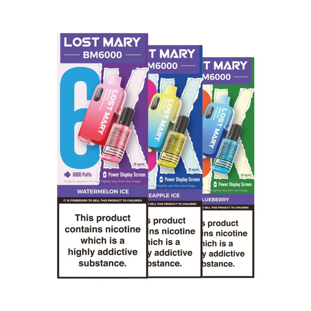 Lost Mary BM6000 kits