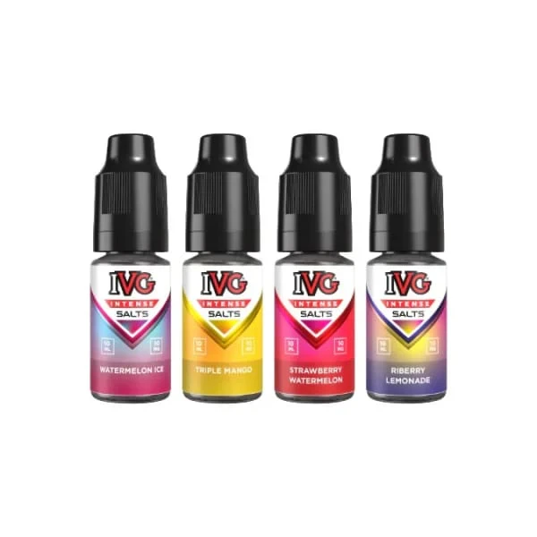 IVG Intense 10mg & 20mg Nic Salts